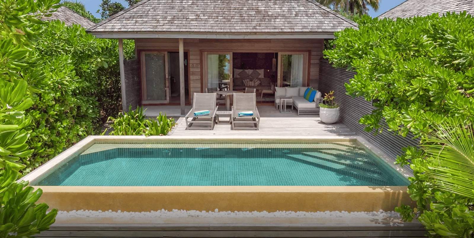 Beach Sunset Pool Villa · One bedroom · 132 sqm · 21 villas